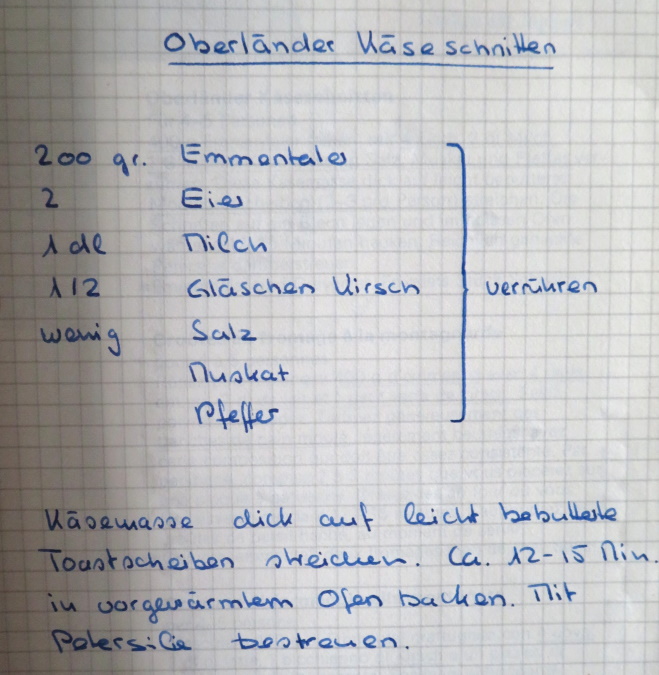 OBERL�NDER K�SESCHNITTEN